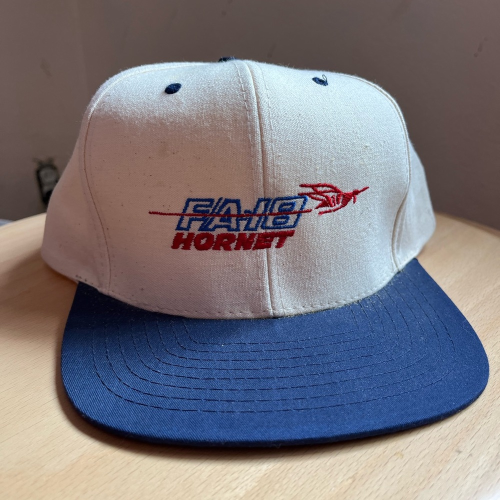 FA-18 Hornet Military Hat Cap Snapback Team Mesa AZ Vintage Adjustable NWOT Rare